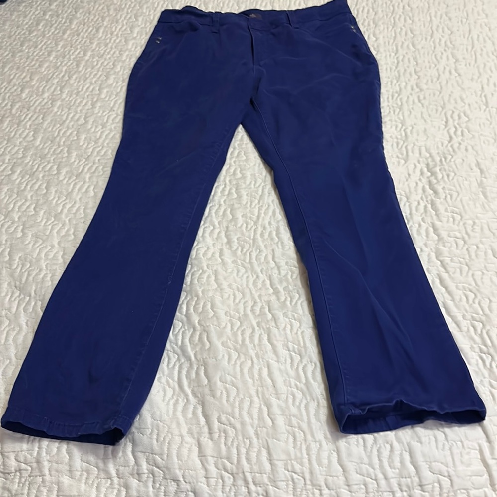 NYDJ royal blue jeans 14p